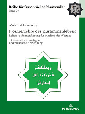 cover image of Normenlehre des Zusammenlebens